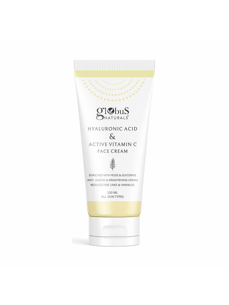 Globus Naturals Hyaluronic Acid & Active Vitamin C Face Cream-image-17
