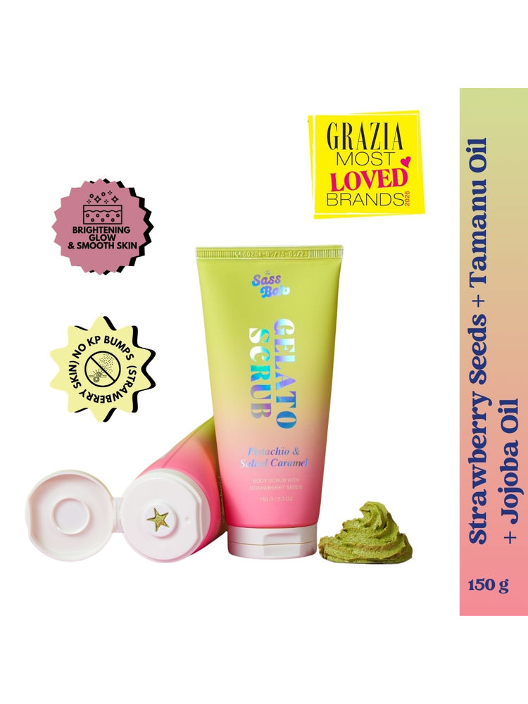 The Sass Bar Pistachio & Salted Caramel Gelato Scrub-image-29