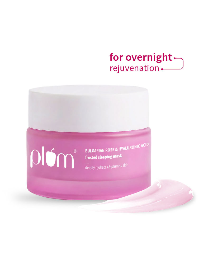 Plum Bulgarian Rose & Hyaluronic Acid Frosted Sleeping Mask-picture-22