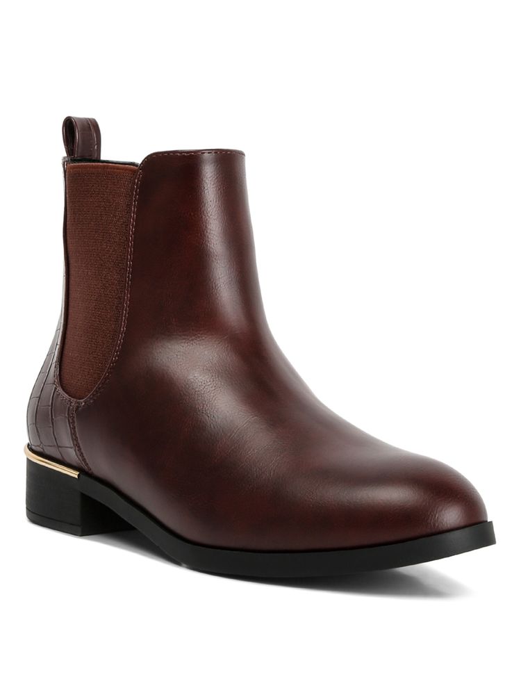 London Rag Brown Chelsea Boots-image-47