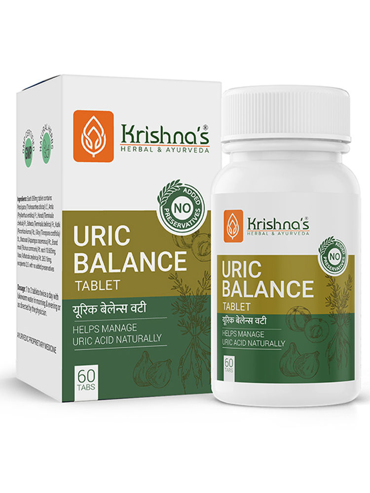 Krishna's Herbal & Ayurveda Uric Balance Tablet-image-9