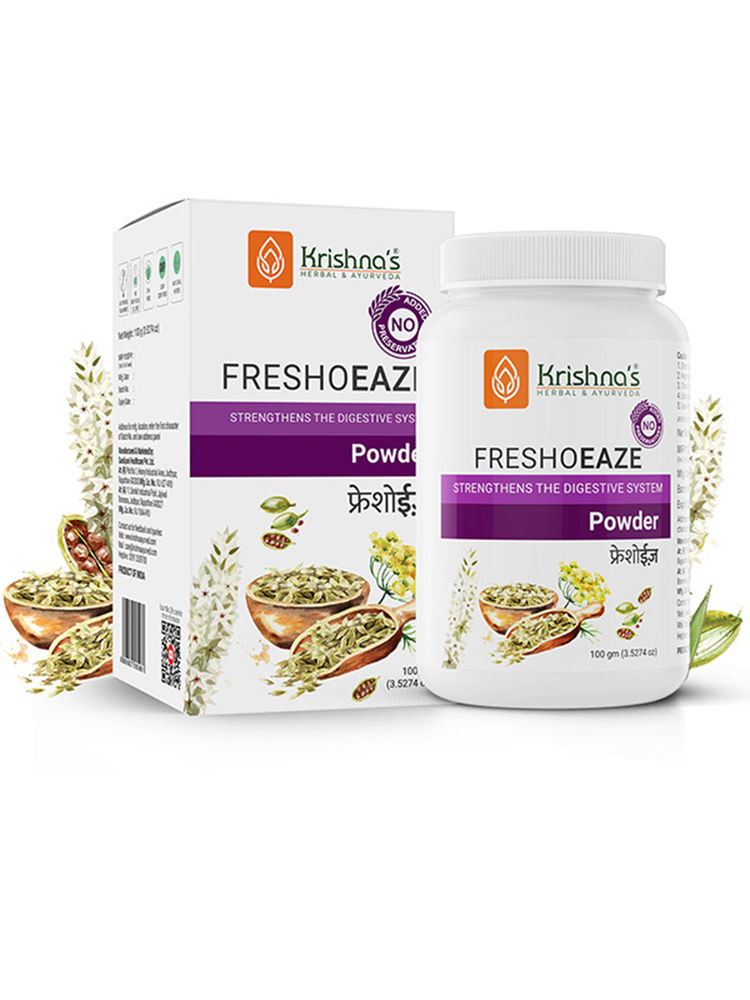 Krishna's Herbal & Ayurveda Freshoeaze Powder-picture-15
