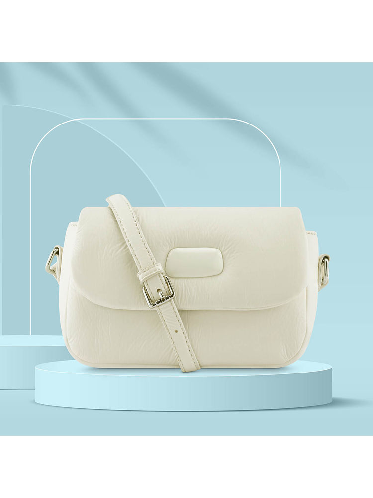 fastrack accessories Fastrack White Casual Sling Bag for Women-picture-20