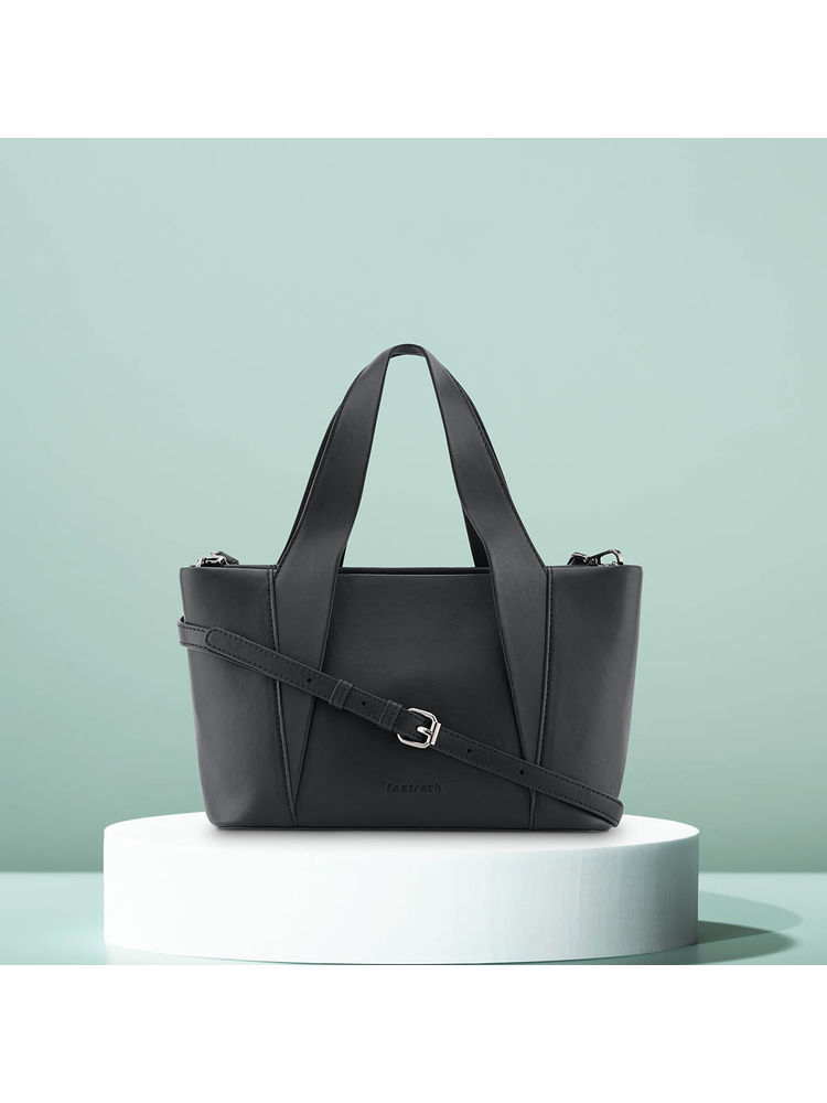 fastrack accessories Fastrack Black Casual Handbag for Women-picture-43