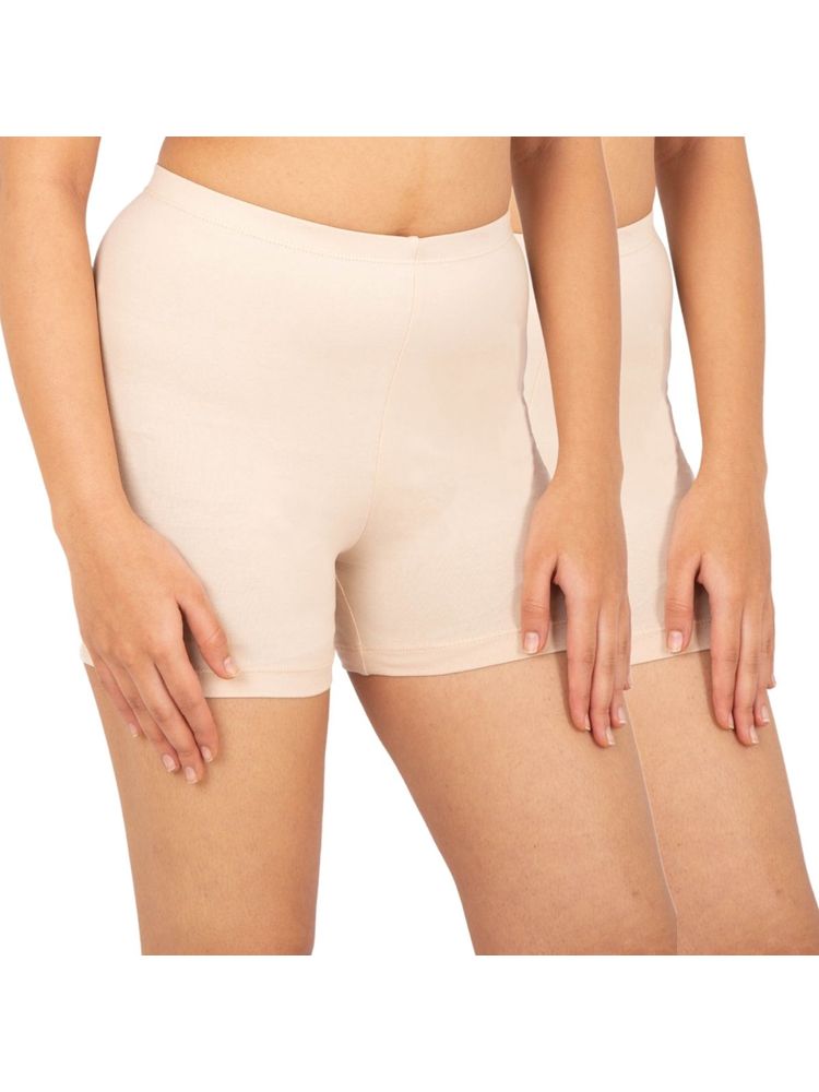Adira Pack Of 2 Underdress Shorts - Nude-image-4