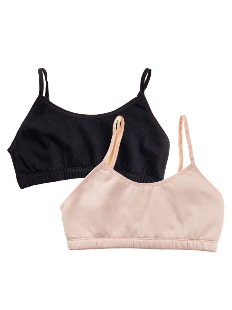 Adira Pack Of 2 Starter Bras - Padded - Multi-Color