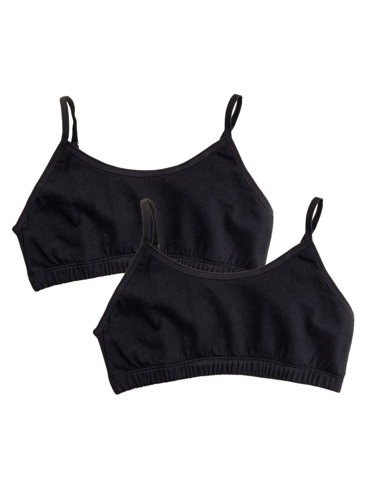 Adira Pack Of 2 Starter Bras - Padded - Black-picture-17