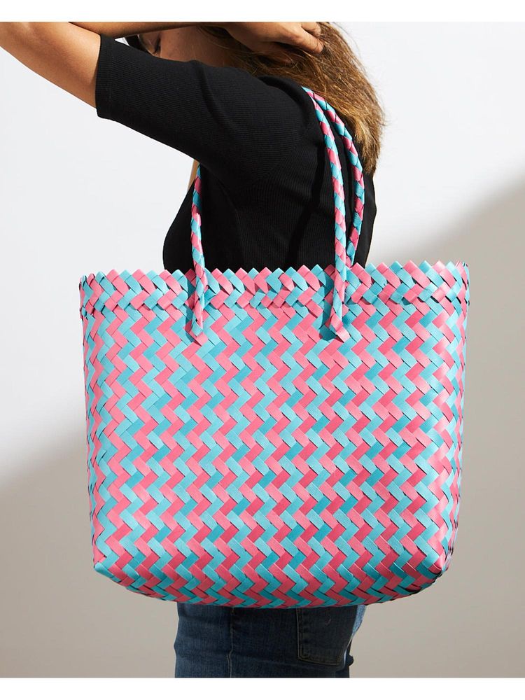 Chumbak Pink Printed Handbag-image-33