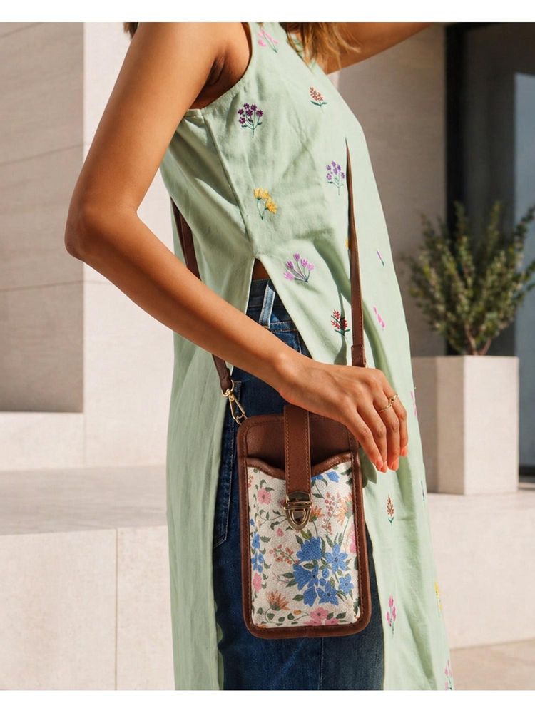 Chumbak White Printed Sling Bag-picture-21