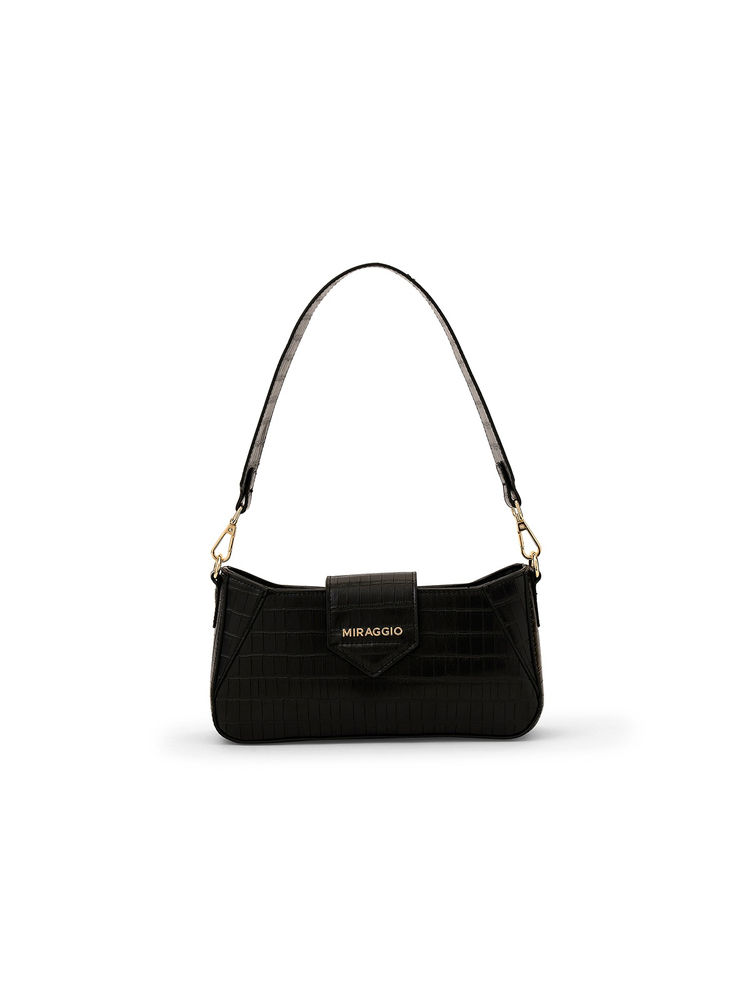 Black Isabella Shoulder Bag