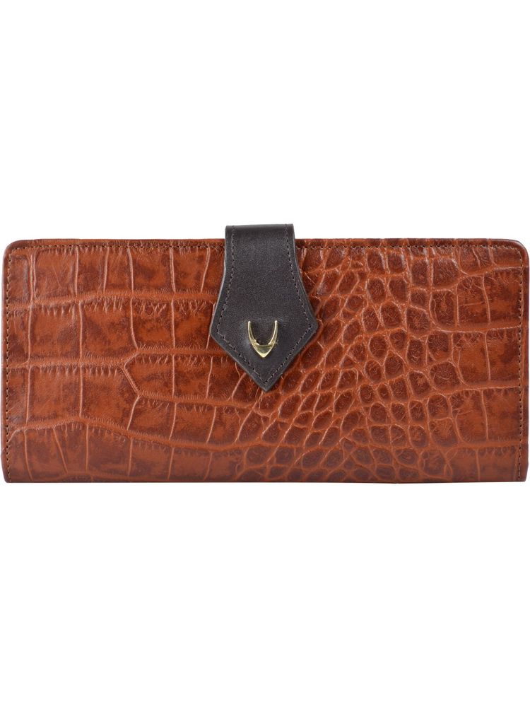 Hidesign Ee Scorpio W1 Rf Tan Women's Bi Fold - (20 X 9.5 X 3 Cms)-picture-10