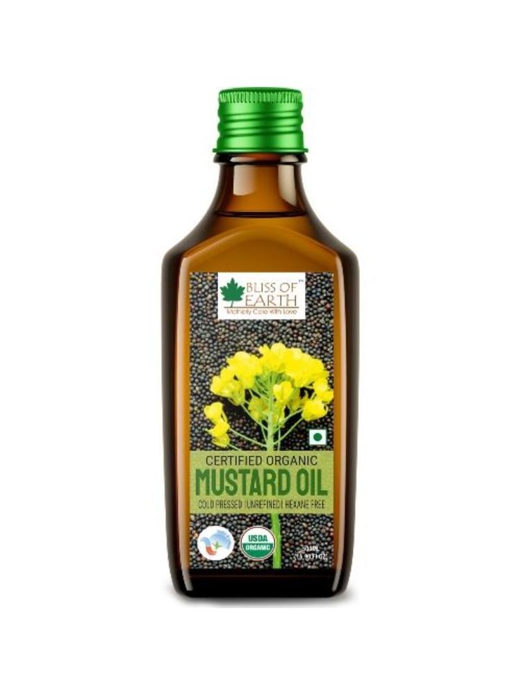 Bliss Of Earth Certified Organic Mustard Oil-picture-22