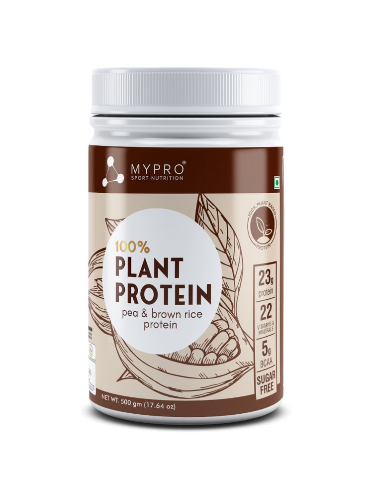 MYPRO SPORT NUTRITION Pea & Brown Rice 100% Plant Protein Powder - Vanilla-picture-40