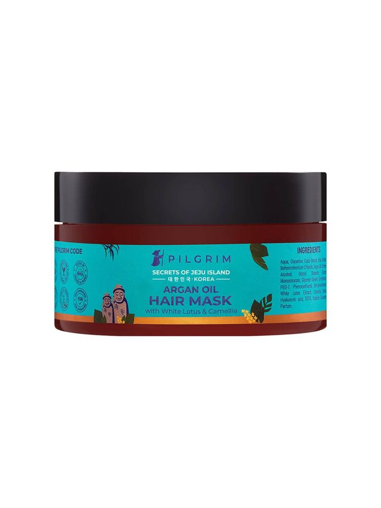 Pilgrim Argan Oil Hair Mask with White Lotus & Camellia