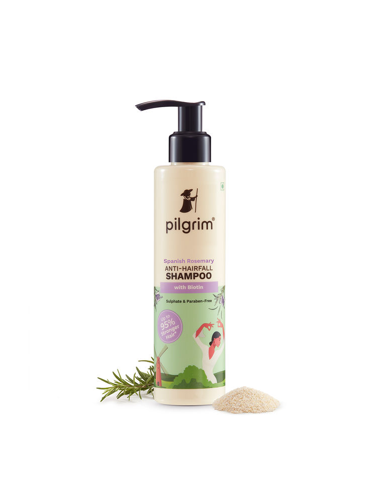 Pilgrim Spanish Rosemary & Biotin Anti-Hairfall Shampoo-picture-1