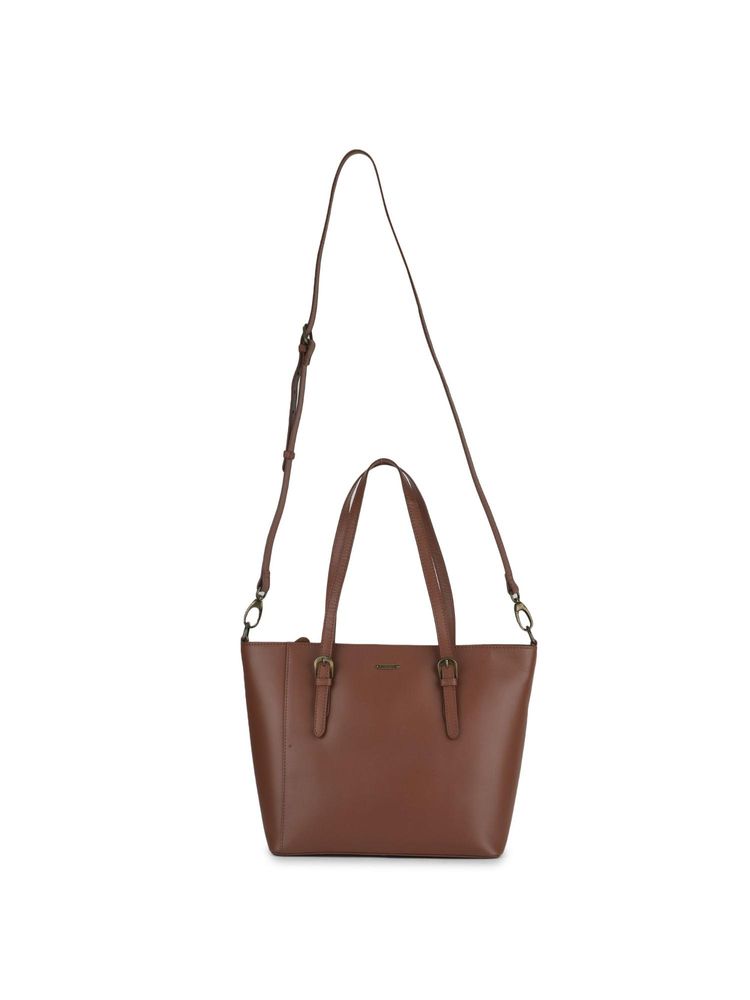 WOODLAND Casualwear Tan Tote Bag with Detachable Strap-picture-25