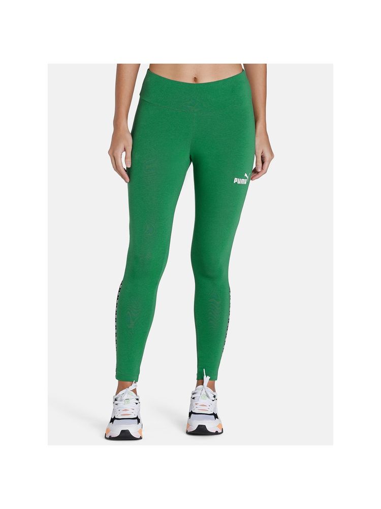 Puma Power 7/8 Tape Womens Green Tights-picture-21