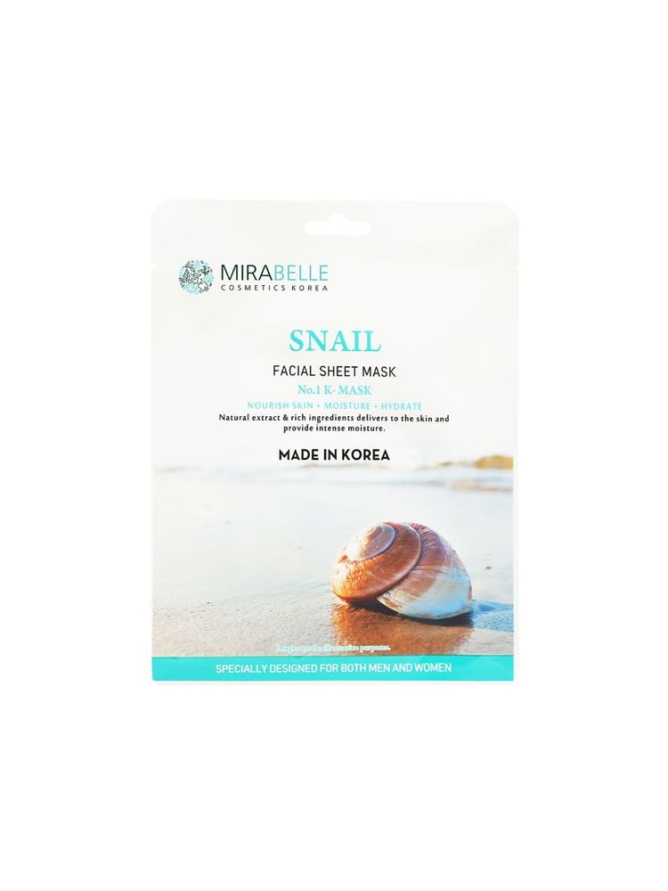 Mirabelle Snail Facial Sheet Mask For Intense Hydration & Remove Dark Spots-picture-15