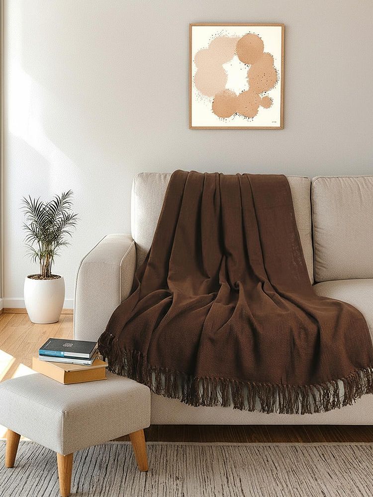 House This Amodini Throw in Brown-image-20
