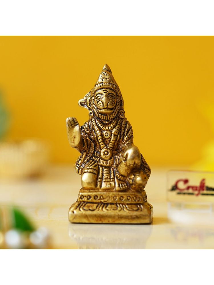 eCraftIndia Blessing Lord Hanuman Statue Murti - Hindu God Idol-picture-23