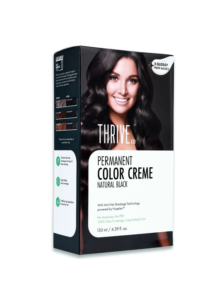 ThriveCo Permanent Color Creme - Natural Black