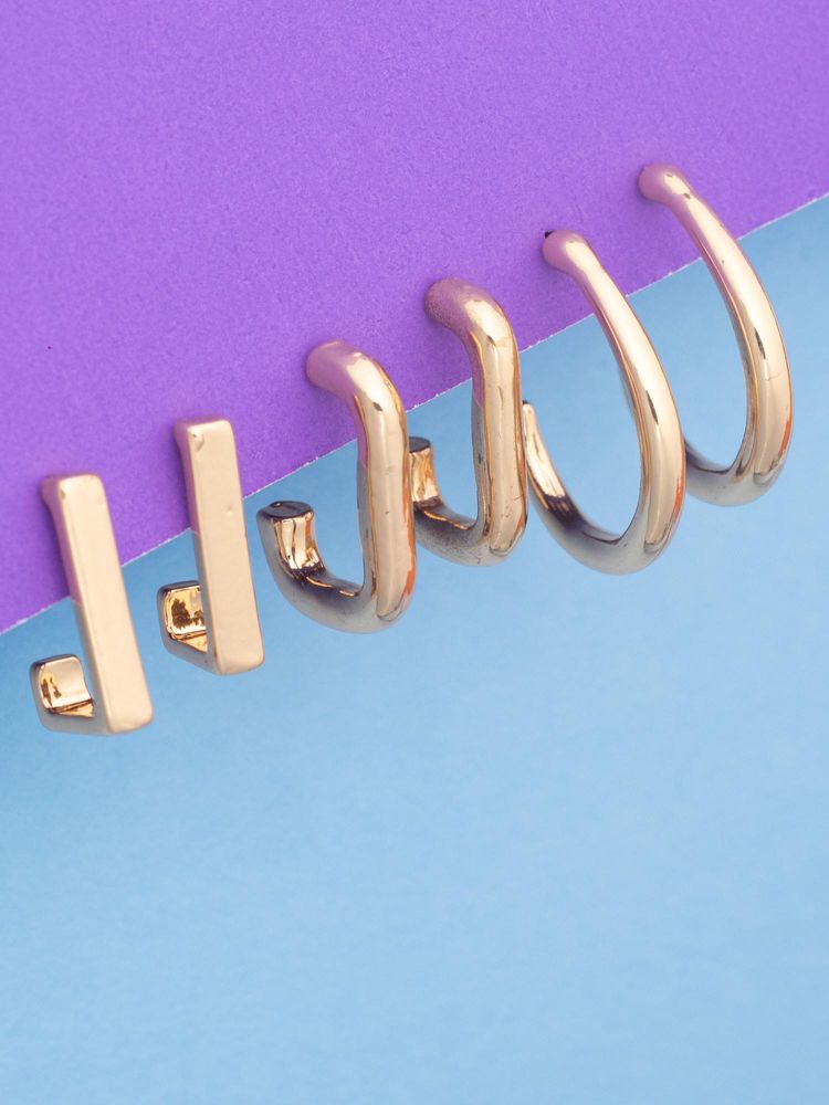 Jewelz Everyday Gold Hoops-picture-15