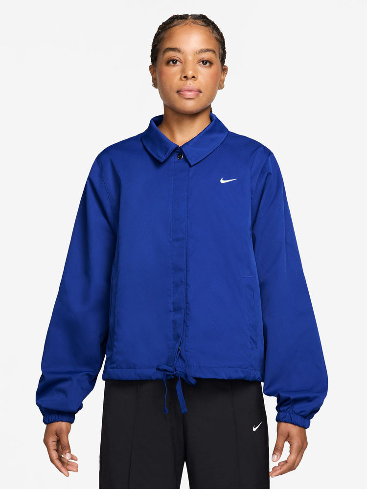 Nike Sportswear Women Navy Blue Essentials Jacket-image-32