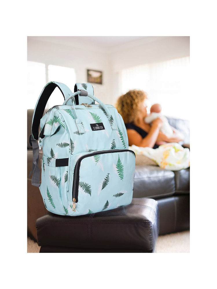 The Clownfish Baby On Board Series Multipurpose Diaper Backpack with Bottle Organizer-picture-24