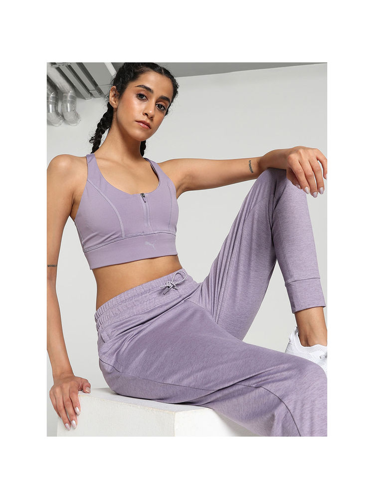 Puma Womens High Impact Ever Sculpt Purple Sports Bra-picture-27