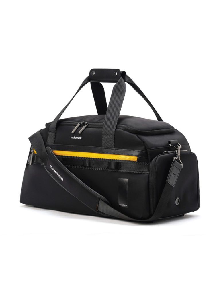 MOKOBARA The Bootcamp Duffle Bag with Detachable Strap for Unisex-Black-picture-19