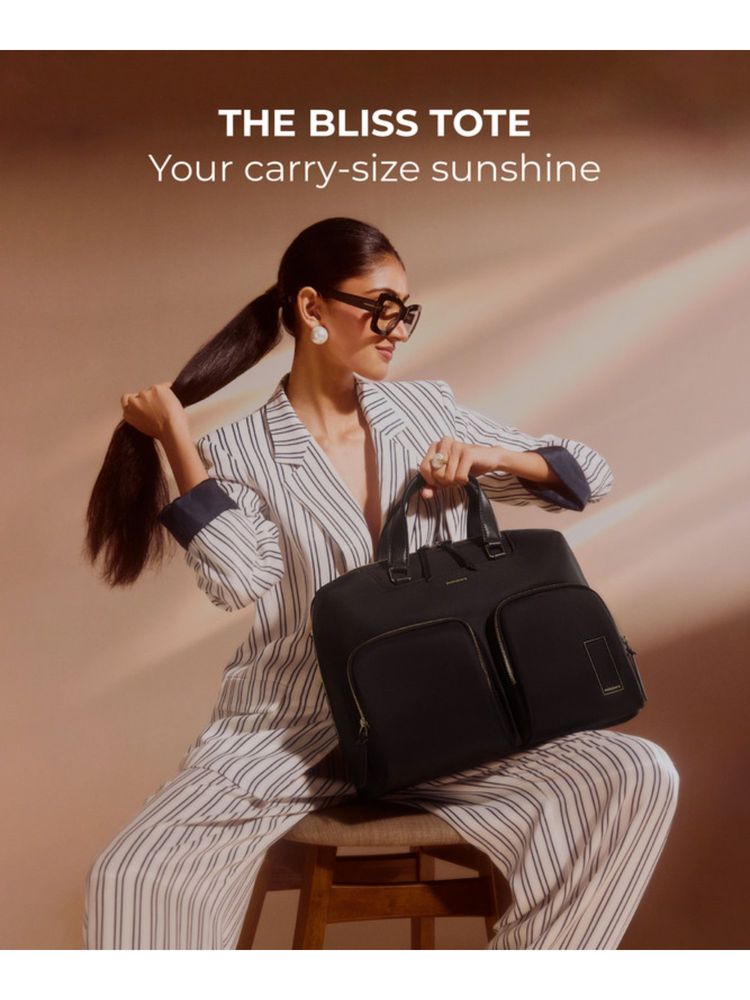 MOKOBARA The Bliss Laptop Bag with Detachable Strap for Unisex -Black-image-35