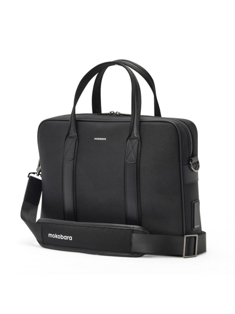 MOKOBARA The Decaf Laptop Bag with Detachable Strap for Unisex -Black-picture-24