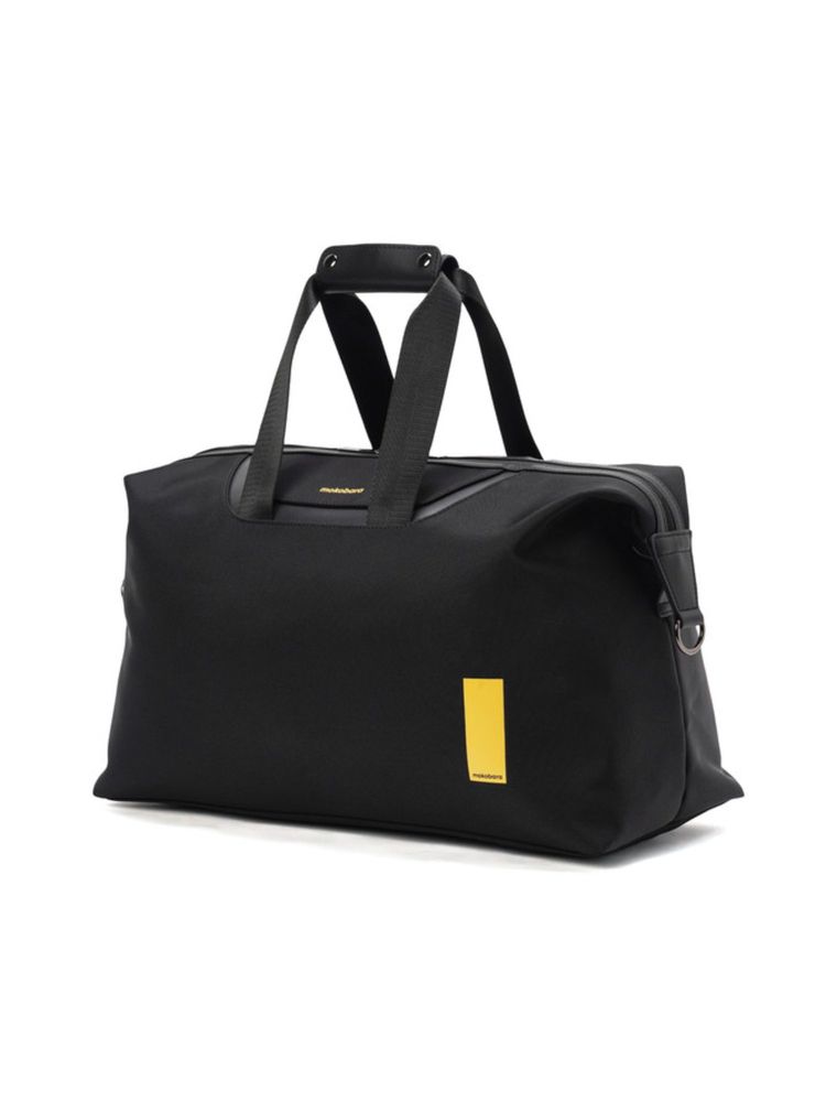 MOKOBARA The Fuji Duffle Bag with Detachable Strap for Unisex-Black-picture-5
