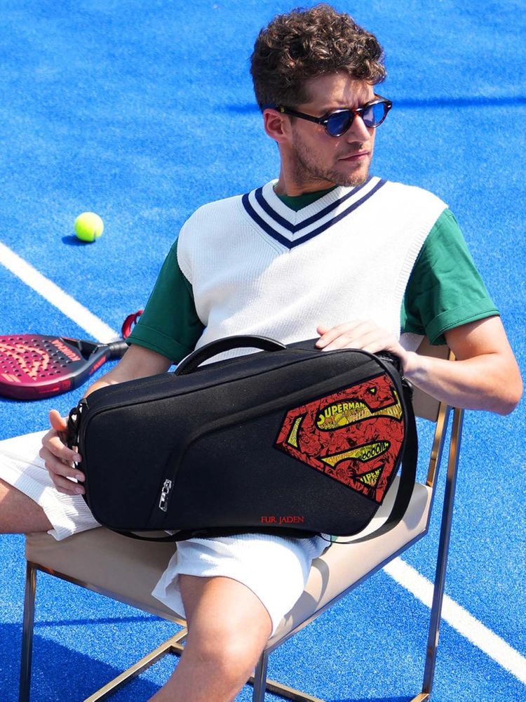 FUR JADEN The Game Face Padel and Pickleball Structured Duffle Bag With Detachable Strap (M)-picture-12