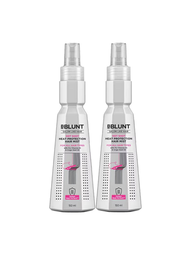 BBlunt Hot Shot Heat Protection Hair Mist - Pack Of 2