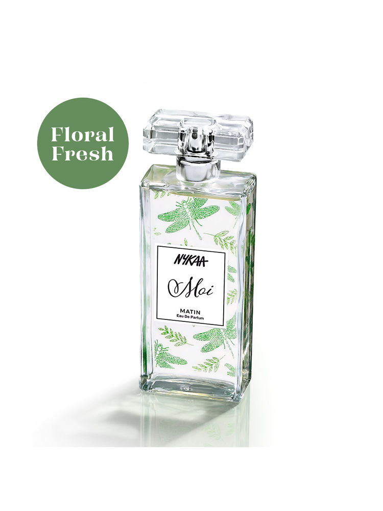 Moi By Nykaa Matin Floral Fresh Perfume With White Rose & Magnolia For Women-image-45