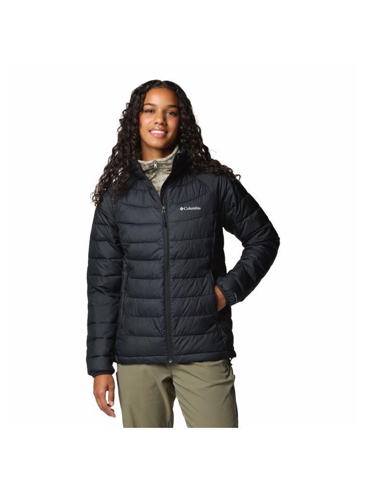 Columbia Womens Black Omni-Heat Reflective Powder Lite II Full Zip Jacket-picture-20