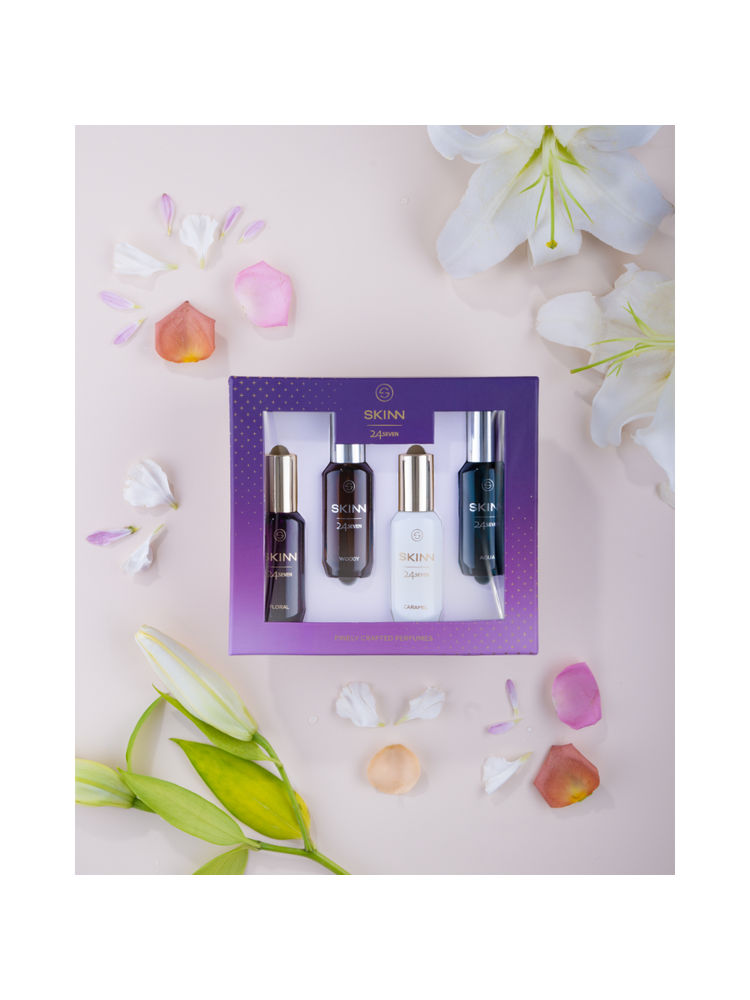 Skinn By Titan 24Seven Long Lasting Perfume Gift Pack (Pack Of 4)-picture-10