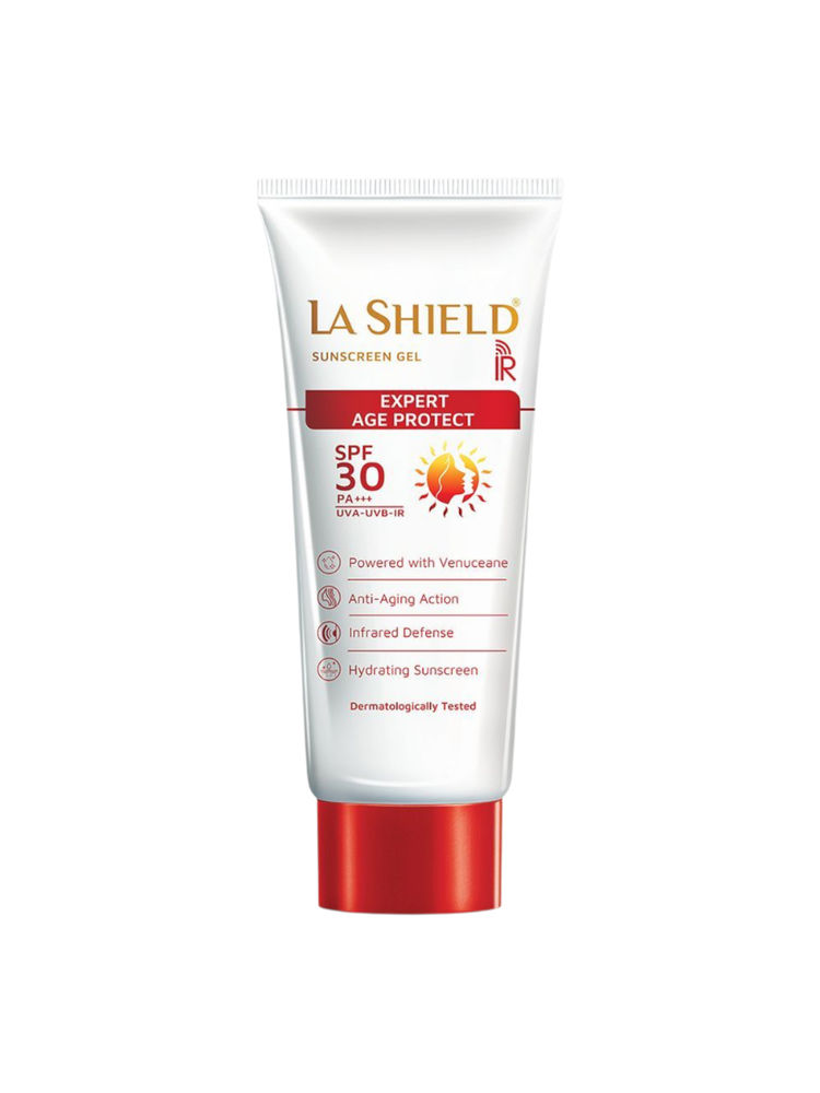 La Shield IR SPF 30 PA ++++ Mineral Sunscreen UVA & UVB + Infrared Protection No White Cast