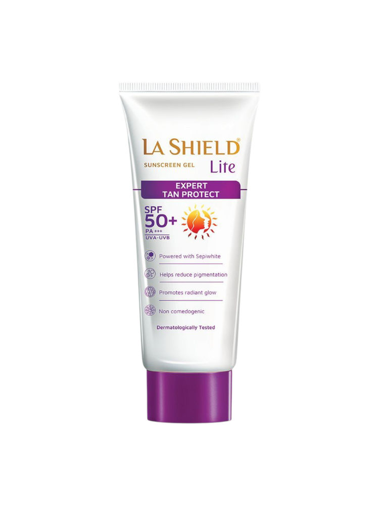 La Shield Lite SPF 50 PA+++ Mineral Sunscreen Gel Reduces Pigmentation & Dark Spots Oil-free
