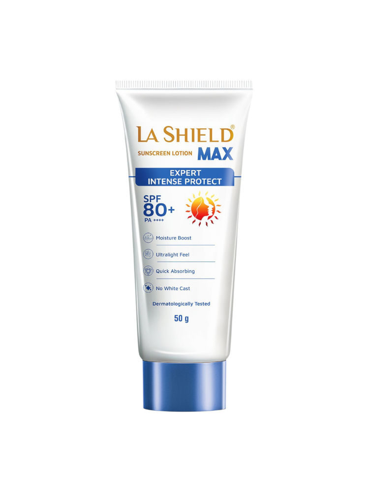 La Shield Max SPF 80+ PA++++ Intense Sun Protection Sunscreen Lotion-image-8