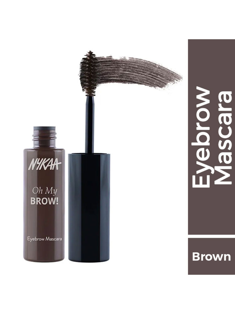 Nykaa Oh My Brow! Eyebrow Mascara - Sirius Brown-image-35