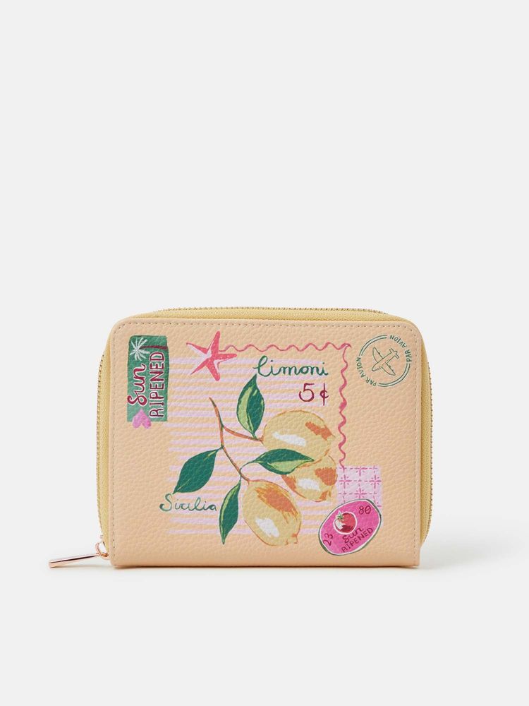 Accessorize London Women's Yellow Summer Print Jewellery Travel Wallet-picture-18