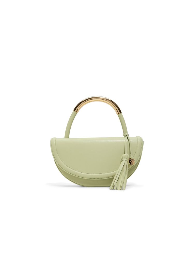 Aldo Arinella Green Womens Top Handle Sling Bag with Detachable Strap