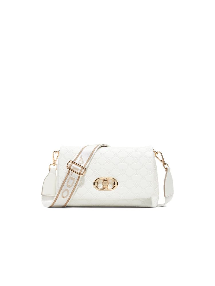 Aldo Choha White Womens Cross Body Bag with Detachable Strap-image-45