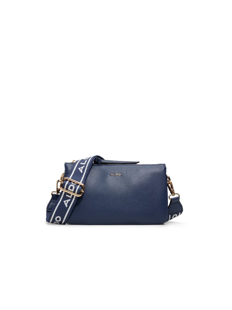Aldo Cialy Navy Womens Cross Body Bag with Detachable Strap-image-25