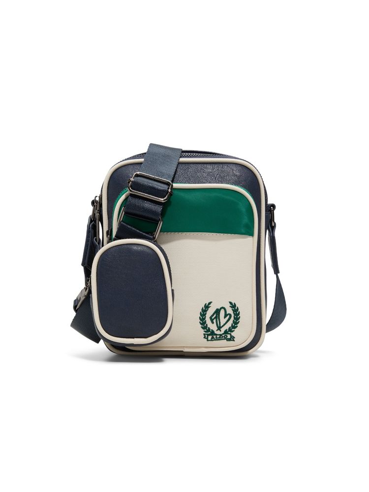Aldo Legaorwen Blue Mens Cross Body Bag with Pouch (Set of 2)-image-22