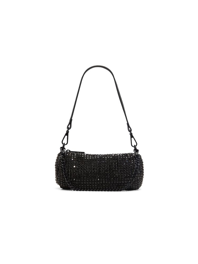 Aldo Partyready Black Womens Shoulder Bag with Detachable Strap and Handle-image-27