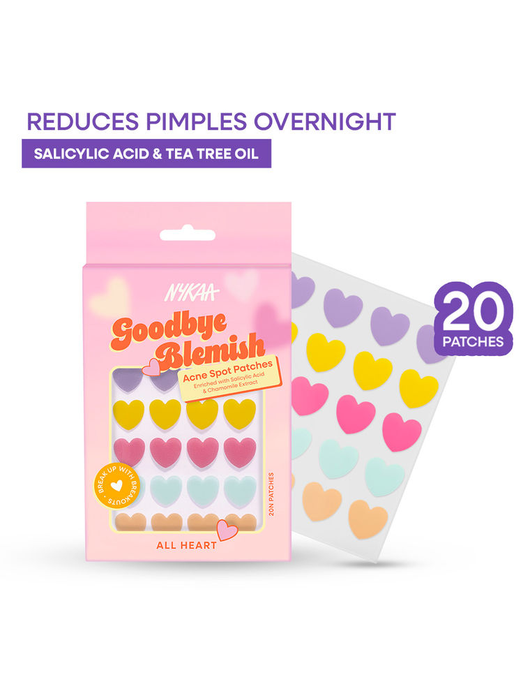 Nykaa Skin Goodbye Blemish Acne Patch - Tea Tree & Salicylic Acid - Overnight Pimple Relief