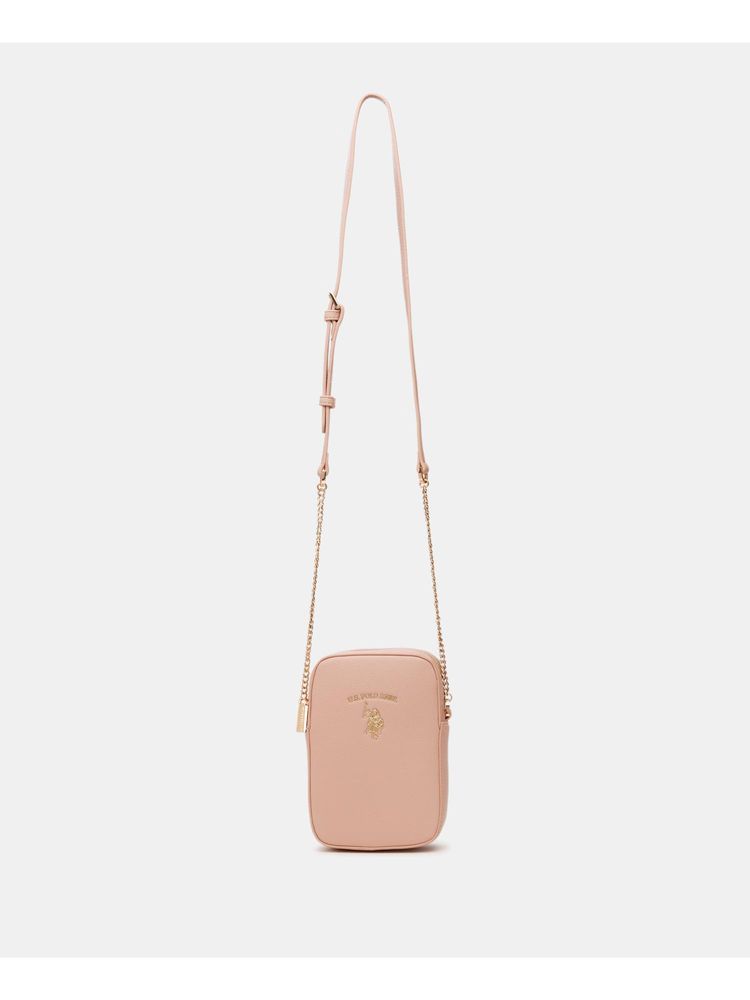 U.S. POLO ASSN. Women Hannah Nude Crossbody Sling Bag-picture-46
